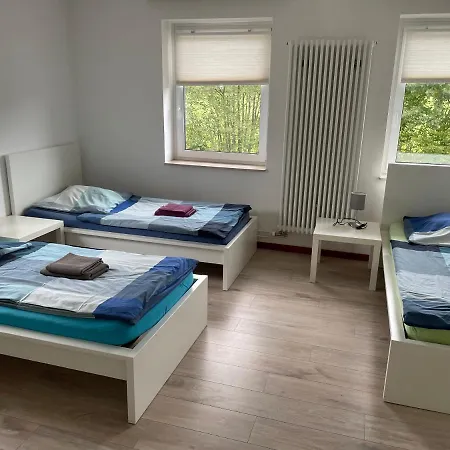 Lejlighed Have-a-nice-stay - Monteurunterkunft - Einzelbetten - Bad - Kueche - Parkplatz *