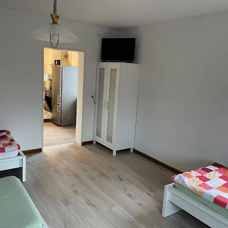 Have-a-nice-stay - Monteurunterkunft - Einzelbetten - Bad - Kueche - Parkplatz 公寓 Gross Niendorf (Schleswig-Holstein)