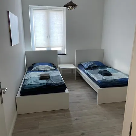 Have-a-nice-stay - Monteurunterkunft - Einzelbetten - Bad - Kueche - Parkplatz 公寓 Gross Niendorf (Schleswig-Holstein)