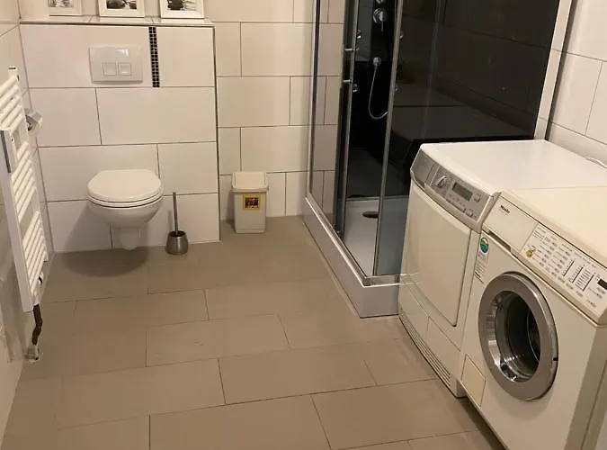 Have-a-nice-stay - Monteurunterkunft - Einzelbetten - Bad - Kueche - Parkplatz *