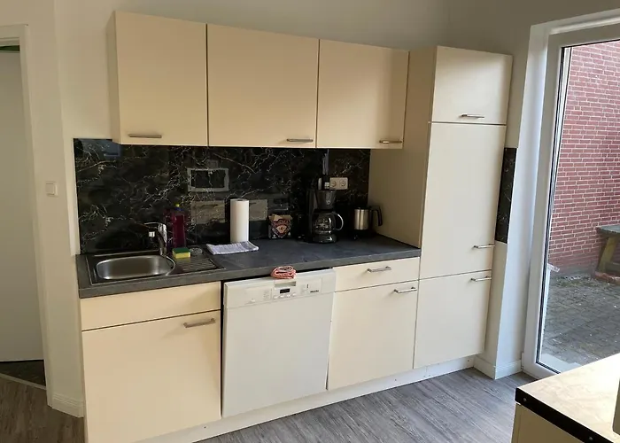 Lejlighed Have-a-nice-stay - Monteurunterkunft - Einzelbetten - Bad - Kueche - Parkplatz *